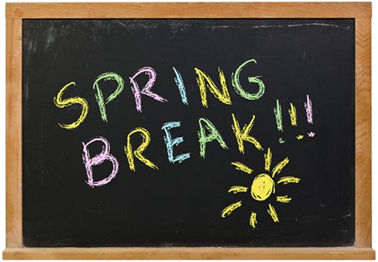 Spring Break  3/19-3/23