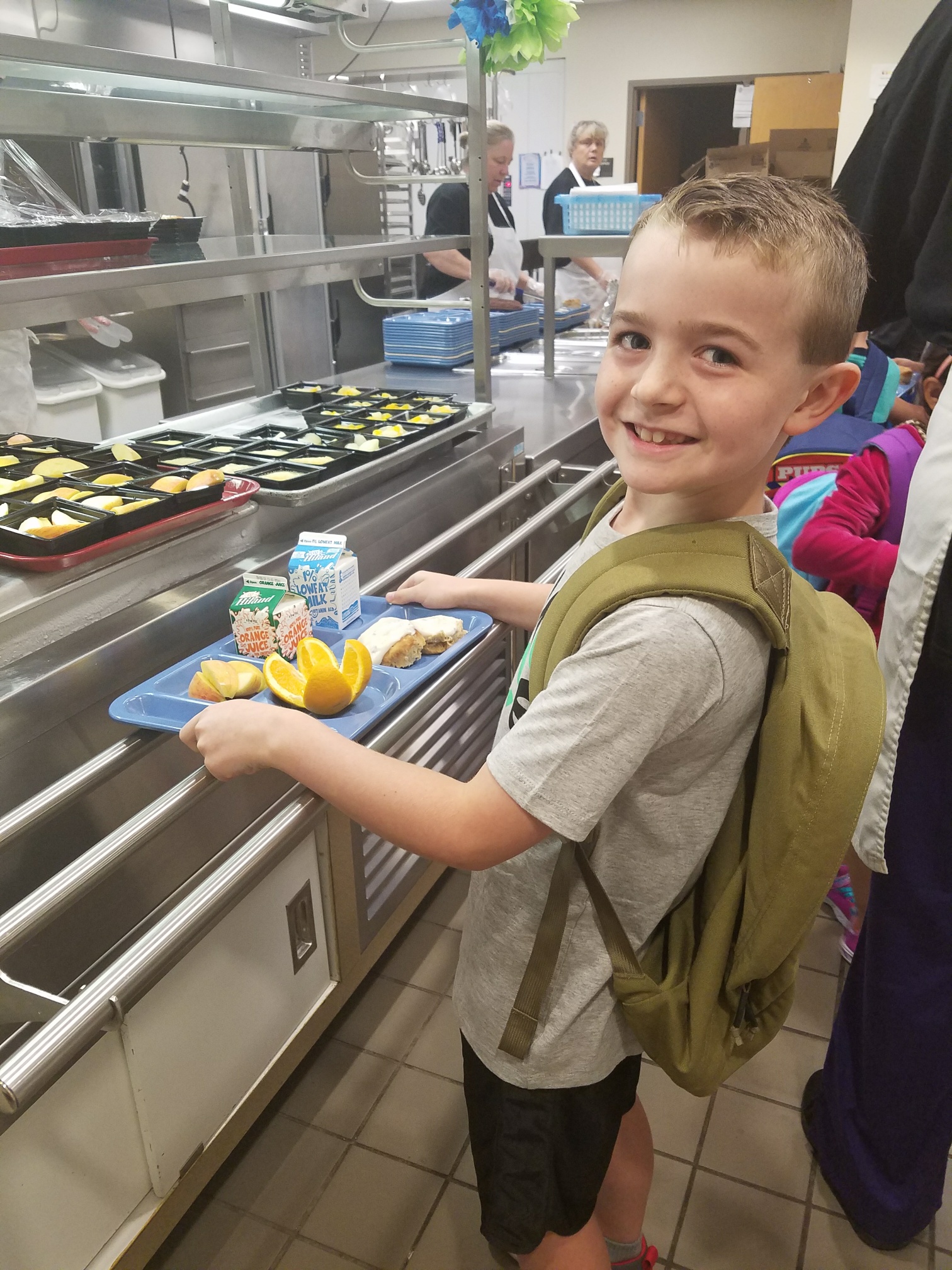 VBSD provides free breakfast to all students