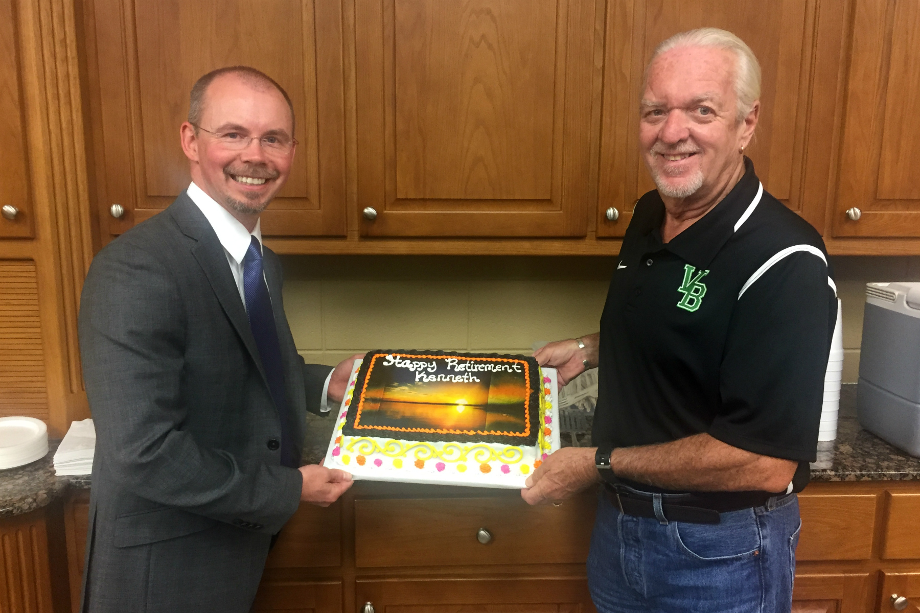 Board of Education honors retiring local editor, Kenneth Fry