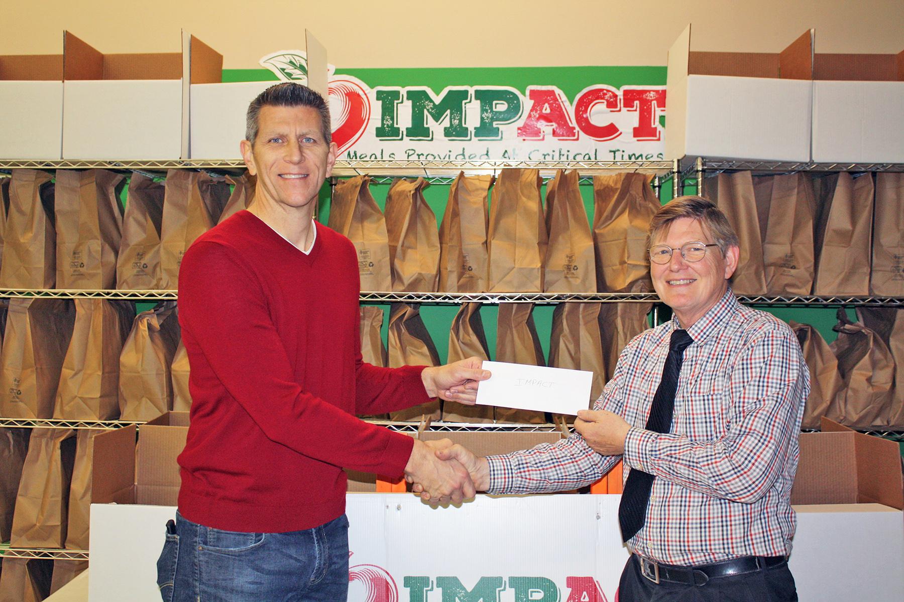 IMPACT Meals receives donation to help feed local families