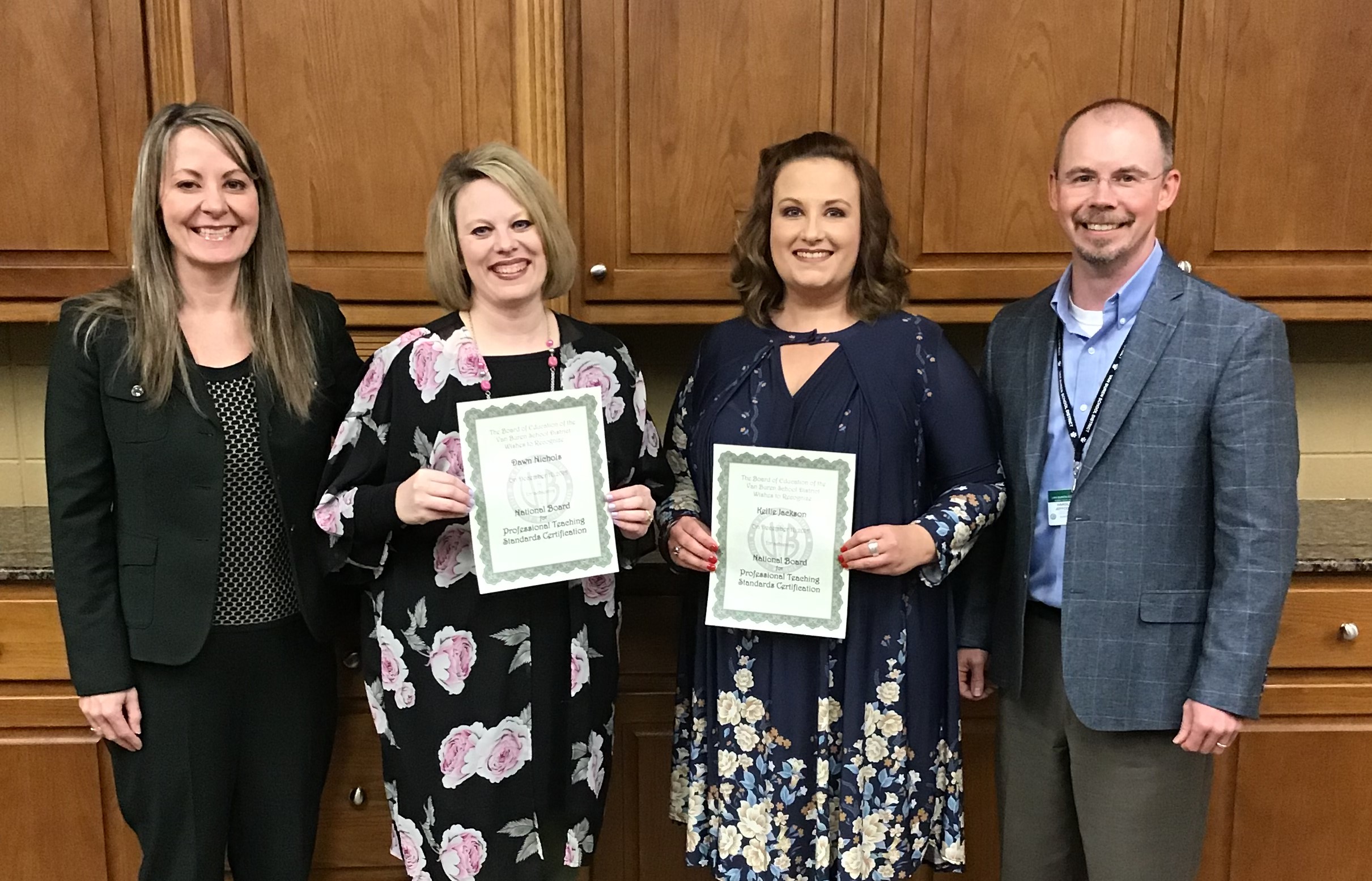 Nichols and Jackson earn National Board for Professional Teaching Standards certification