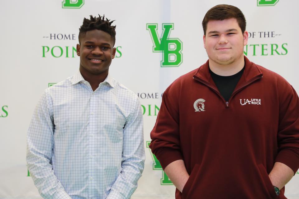Davis and Standifird sign letters of intent 