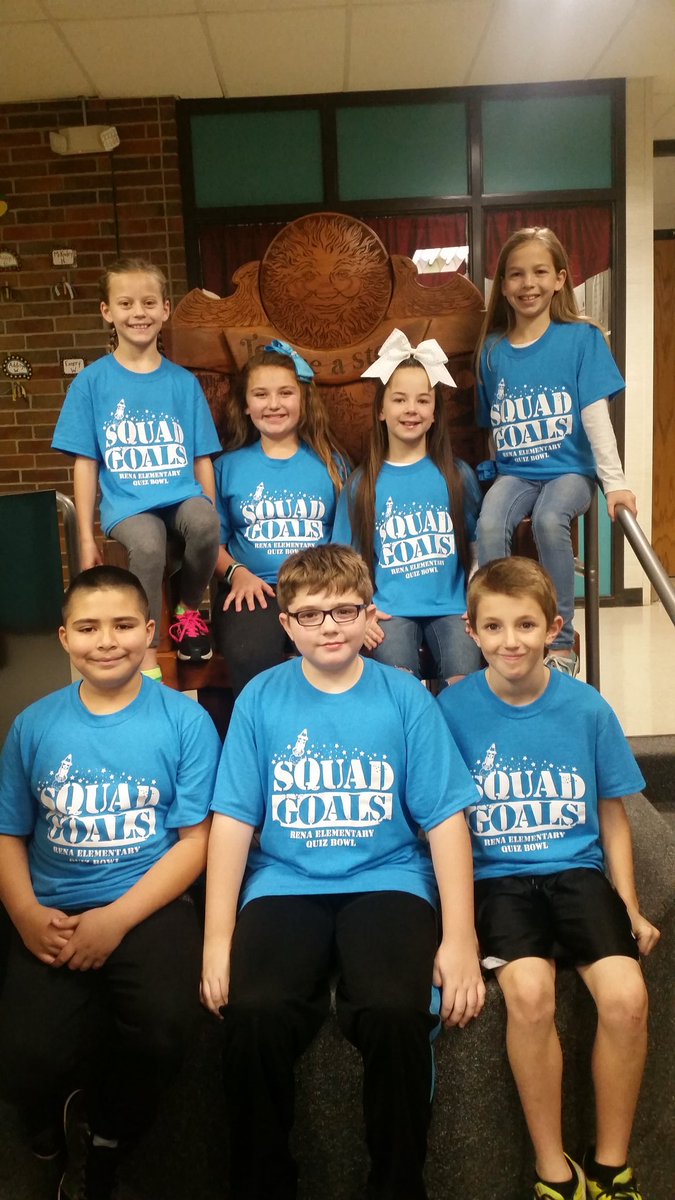 2017 Fourth Grade Quiz Bowl Team