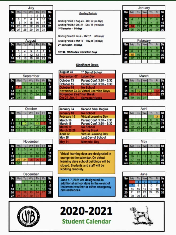 Uark Calendar 2022 Spring Updated 2020-2021 Student Calendar. First Day Of School Is Aug. 24Th!