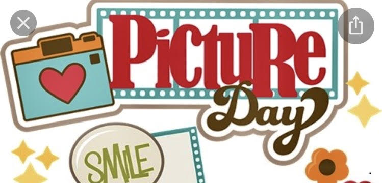 Picture Day! Thursday, 9-3-20