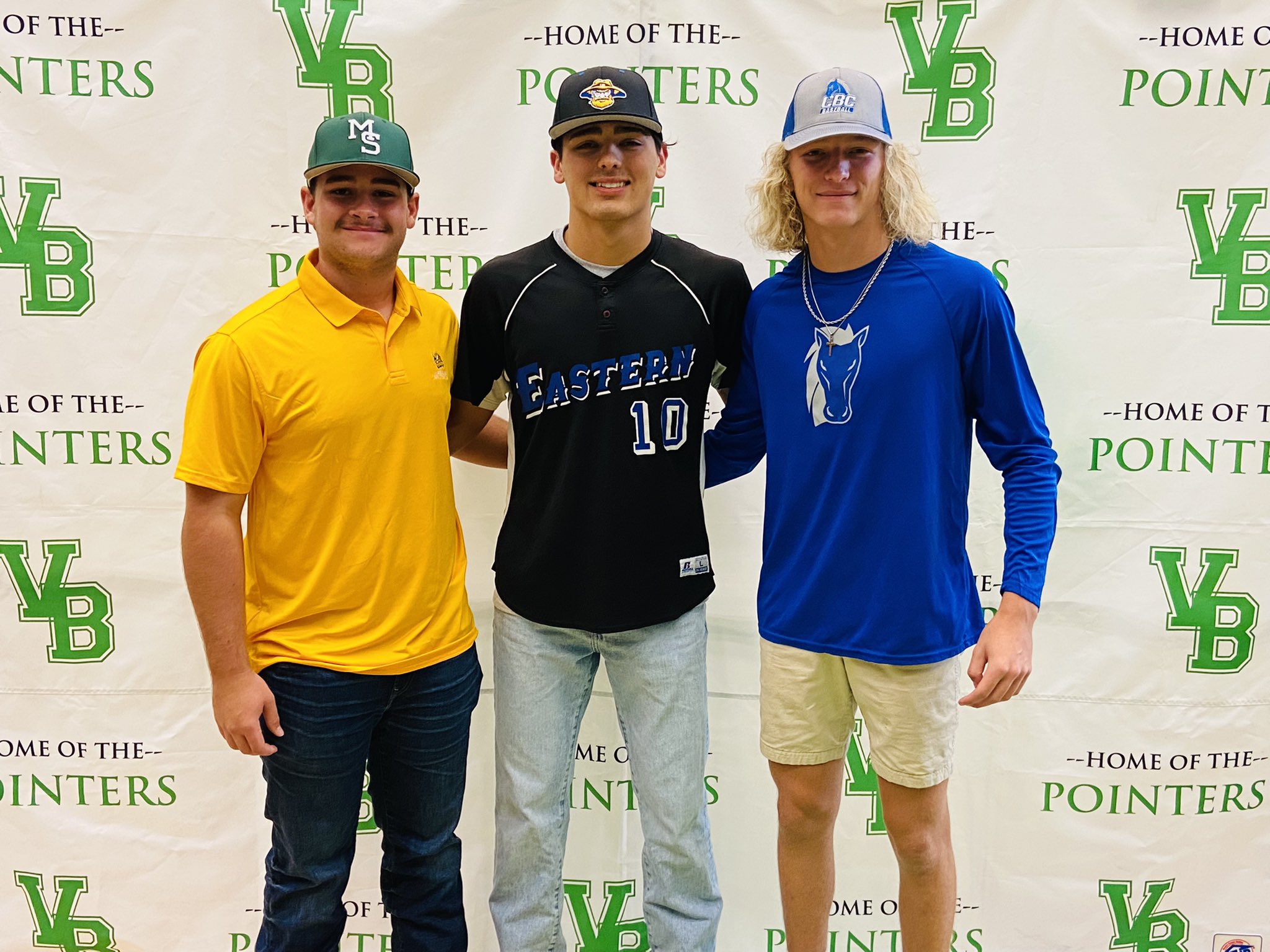 Three Pointer Baseball Players Sign National Letters of Intent