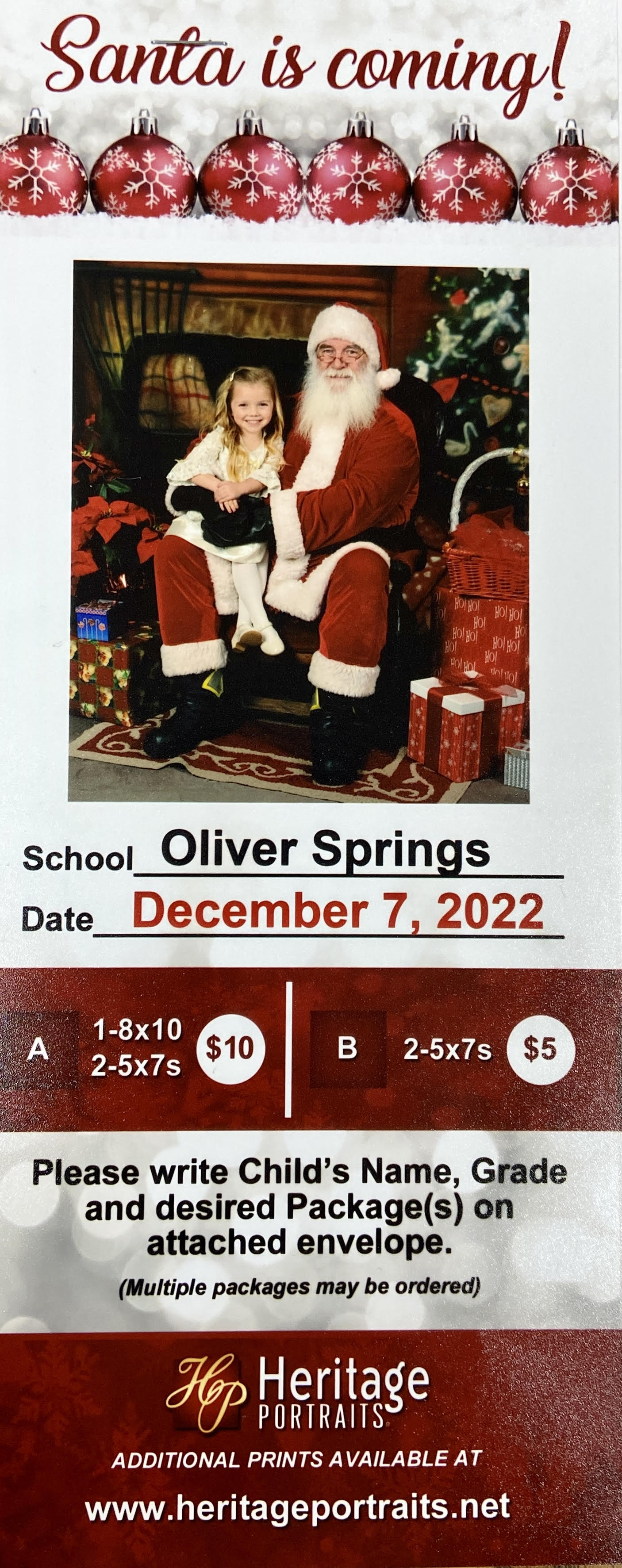 Christmas pictures! Wed., 12/7
